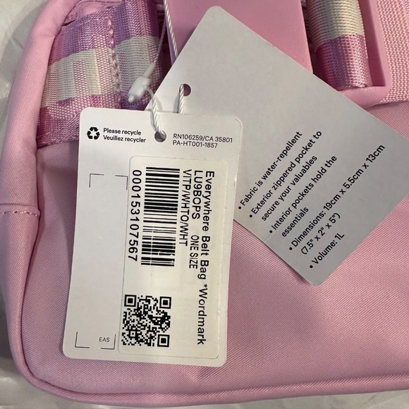 Lululemon Everywhere Belt Bag Pink  NWT - Picture 2 of 4